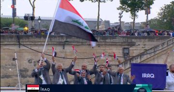 الوفد العراقي المشارك في حفل افتتاح اولمبياد باريس 2024