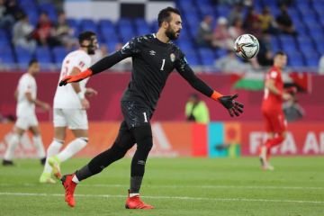 حارس مرمى المنتخب الوطني أبو ليلى يغيب عن الملاعب لمدة 3 أسابيع