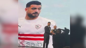 حمزة المثلوثي أفضل مدافع في الدوري المصري  لموسم 2023 / 2024