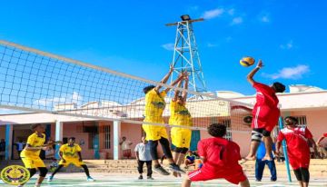 وحدة عدن والميناء والشعلة فرسان الجولة الثانية في دوري الناشئين للكرة الطائرة بعدن